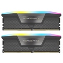 CORSAIR RAM Vengeance RGB - 64 GB (2 x 32 GB Kit) - DDR5-6000 DIMM CL40 - CMH64GX5M2B6000Z40