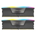 CORSAIR Vengeance RGB - DDR5 - kit - 32 GB: 2 x 16 GB - DIMM 288-pin - 3200 MHz / PC5-51200 - CMH32GX5M2B6400Z30