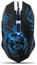 Esperanza Mouse Wired  - Black/Blue - EGM203B