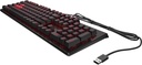 HP Keyboard Omen Gaming 6YW76AA - Red