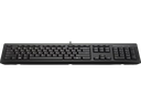 HP 125 Wired Keyboard - UK Layout - M27527-031 - Brand New - 1-Year Warranty