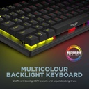 Armaggeddon MKA-2C Neo Black Mechanical Gaming Keyboard 87 Brown Keys