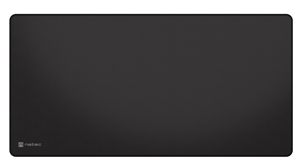 Natec COLORS SERIES XL Mousepad Obsidian Black