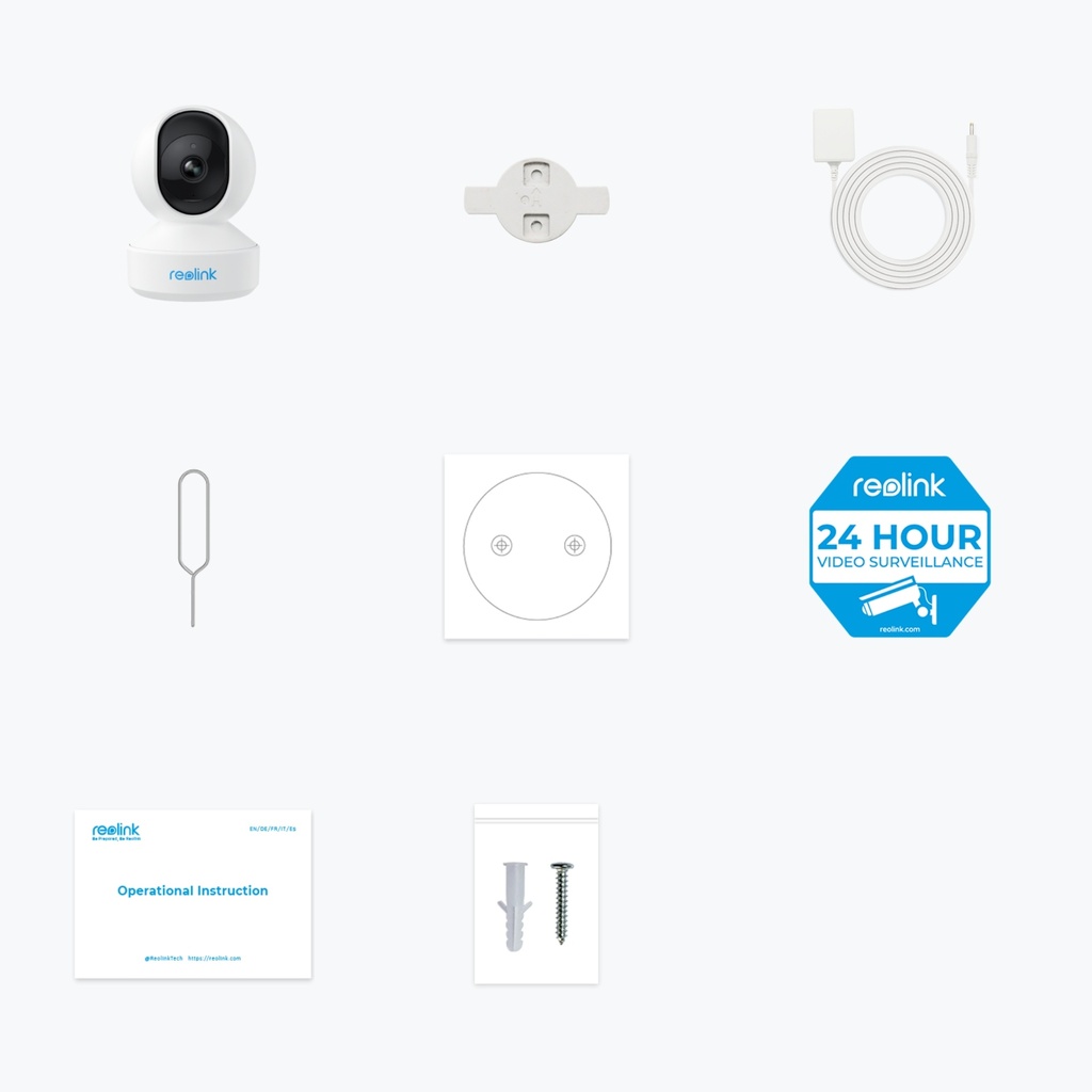 Reolink WIFI Indoor PTZ Camera 4MP E1 PRO (E330) White