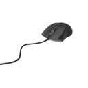 Wired Optical Mouse Black - MUS-3B-01