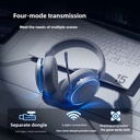 Machenike GX60 Gaming Headphone ANC Tri-mode Wired+Bluetooth+2.4G