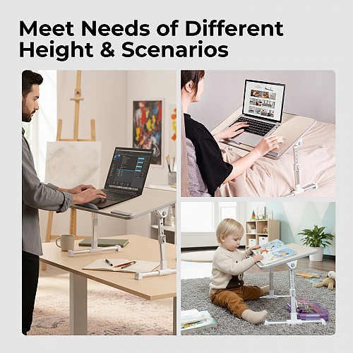 Lumivida Computer Tray Desk Multi-Purpose Foldable Ergonomic LPD01-6