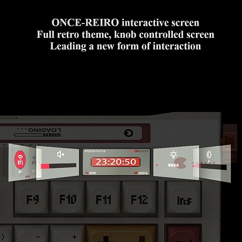 Thunderobot ONCE81 Tri-mode 2.4GHz-BT-USB C Gaming Mechanical Keyboard