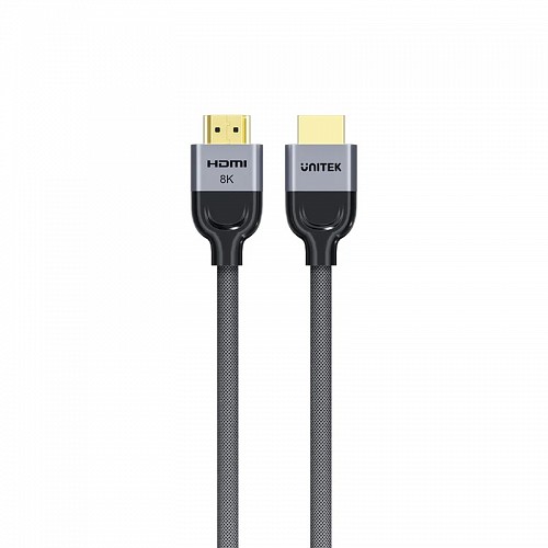Unitek HDMI 2.1 Cable 8K60Hz Braided 10.0m C11093RGY-10M
