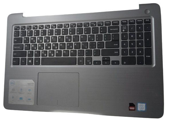 Palmrest For Dell Inspiron 15 5000 Series - 0PT1NY - Silver - Pre-Owned Grade A 