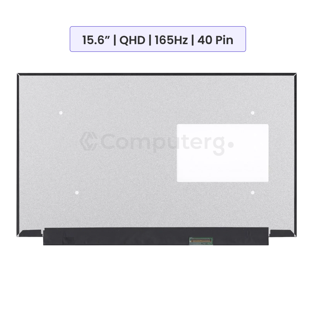 15.6-Inch - QHD (2560x1440) - 165Hz IPS - 40 Pin