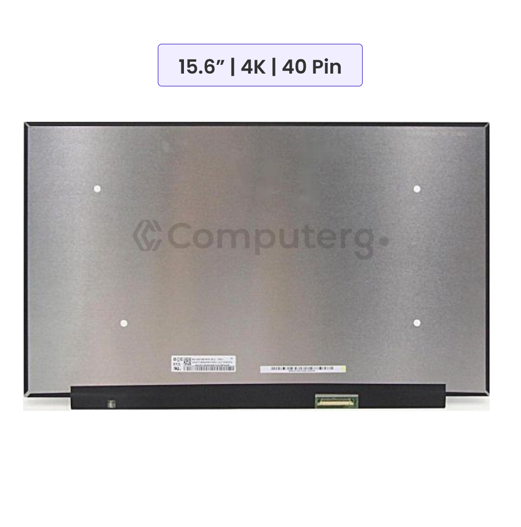 Laptop Screen Panel 15.6-Inch - UHD (3840x2160) IPS - 40 Pin