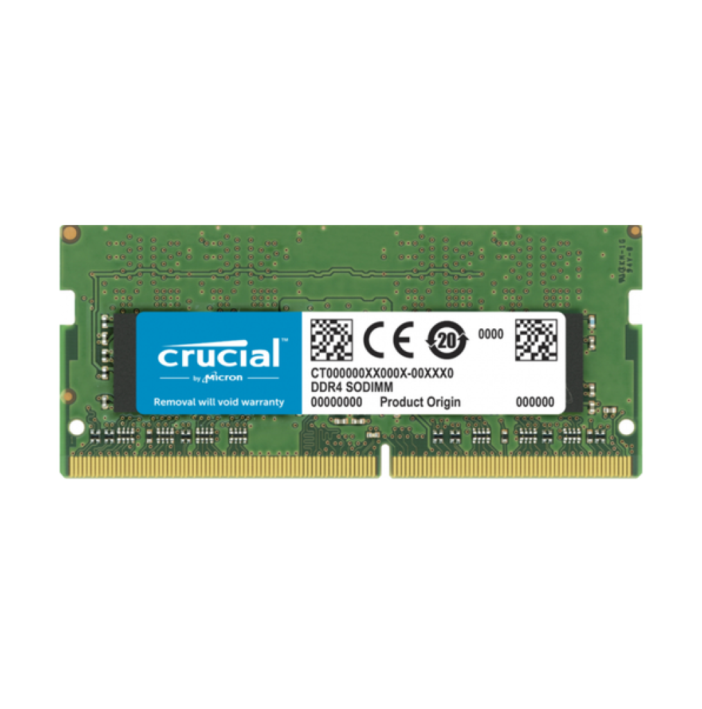 Crucial DDR4 32GB SO-DIMM 260-PIN - 3200MHz - CT32G4SFD832A