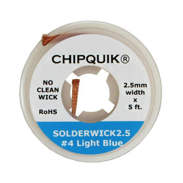 ChipQuik Solder Wick 2.5mm