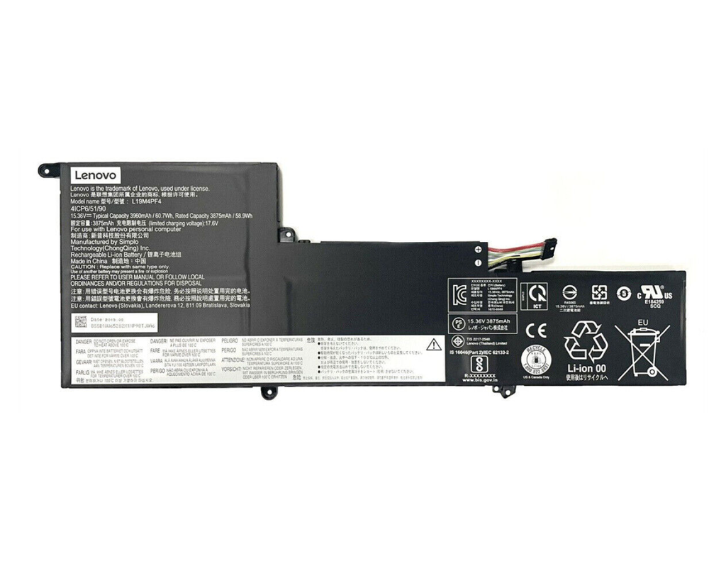 Lenovo IdeaPad SLIM 7 14IIL05 Series - L19M4PF4 Battery