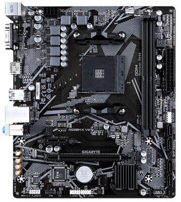 GIGABYTE Motherboard A520M K V2 - Socket AMD AM4 - AMD A520