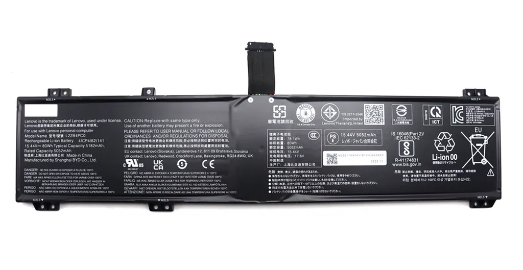 Lenovo ThinkBook 16P G4 IRH Series - L22B4PC0 Battery