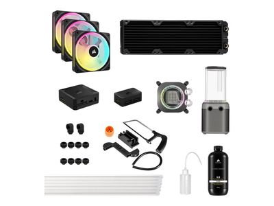 CORSAIR Hydro X Series iCUE LINK XH405i RGB - liquid cooling system kit - CX-9070016-WW