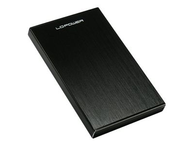 LC-Power Storage Enclosure LC-25U3-Becrux - 2.5" SATA HDDs/SSDs - USB 3.0 - LC-25U3-BECRUX