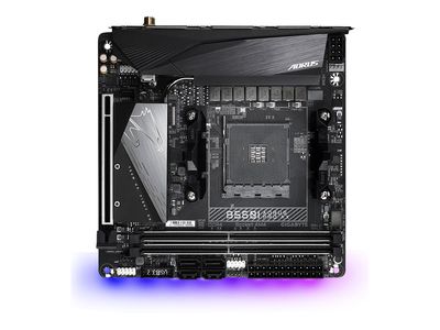 GIGABYTE Motherboard B550I AORUS PRO AX - 1.0 - Mini ITX - Socket AM4 - AMD B550 - B550I AORUS PRO AX