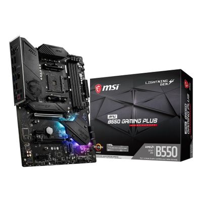 MSI Motherboard MPG B550 GAMING PLUS - ATX - Socket AM4 - AMD B550 · 7C56-003R