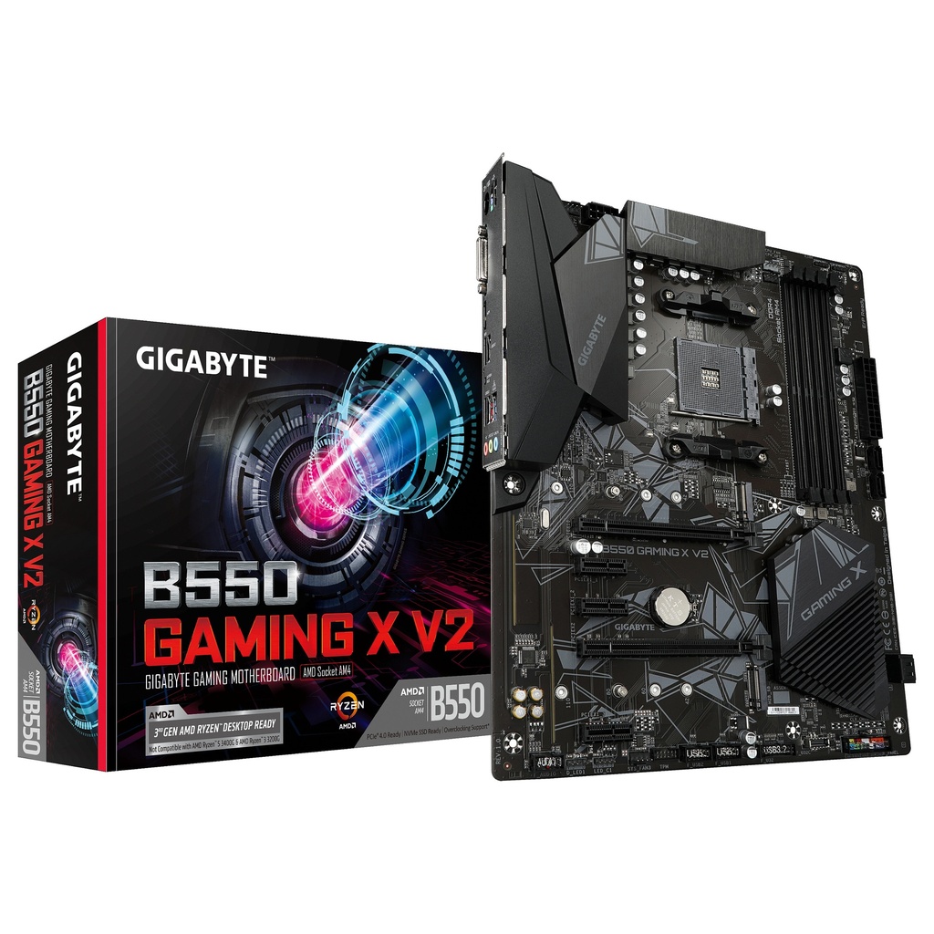 GIGABYTE B550 GAMING X V2 - 1.0 - motherboard - ATX - Socket AM4 - AMD B550 - B550 GAMING X V2