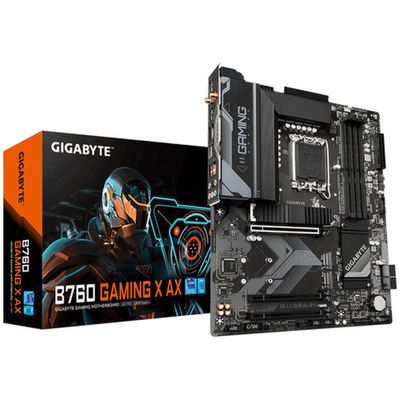 GIGABYTE Mainboard B760 GAMING X AX - ATX - Socket LGA 1700 - Intel - B760 GAMING X AX