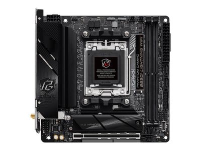 ASRock Mainboard Phantom Gaming B650I Lightning WiFi - Mini ITX - Socket AM5 - AMD B650 - 90-MXBMP0-A0UAYZ