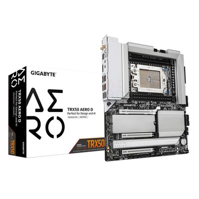 Gigabyte TRX50 AERO D - 1.0 - motherboard - extended ATX - Socket sTR5 - AMD TRX50 - TRX50 AERO D