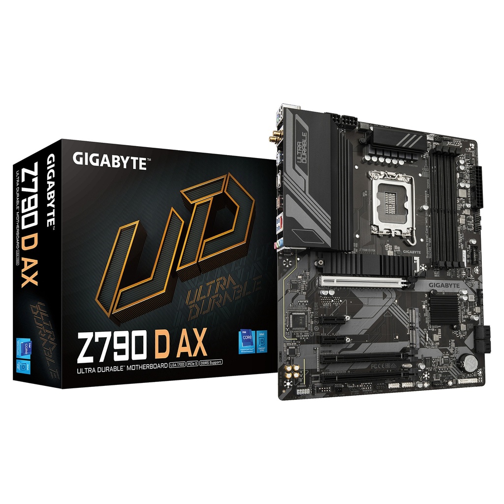 GIGABYTE Z790 D AX - 1.0 - motherboard - ATX - LGA1700 Socket - Z790 - Z790 D AX