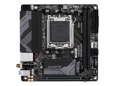 Gigabyte B650I AX - 1.0 - motherboard - mini ITX - Socket AM5 - AMD B650 - B650I AX