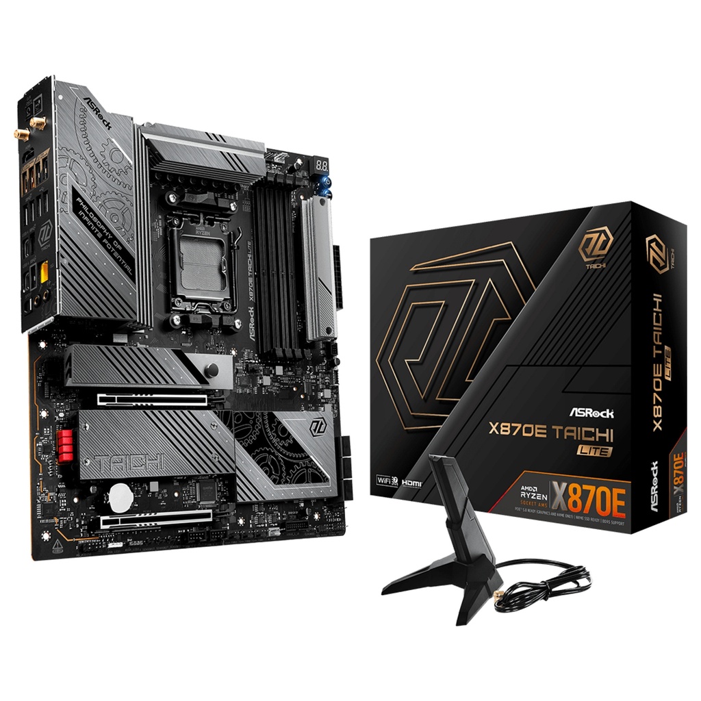 ASROCK X870E Taichi Lite - motherboard - extended ATX - Socket AM5 - AMD X870E · 90-MXBPA0-A0UAYZ