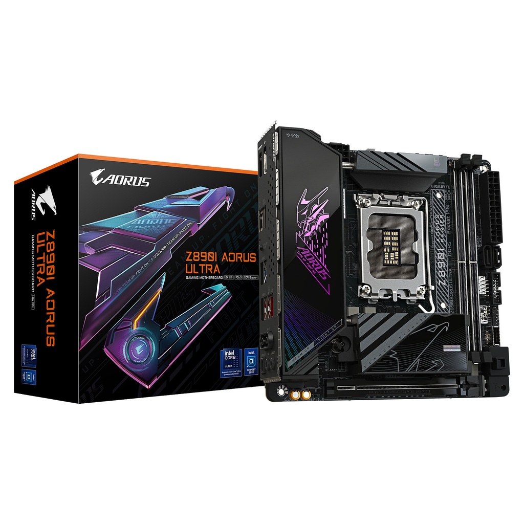 AORUS Z890I ULTRA - motherboard - micro ATX - LGA1851 Socket - Z890 - Z890I AORUS ULTRA