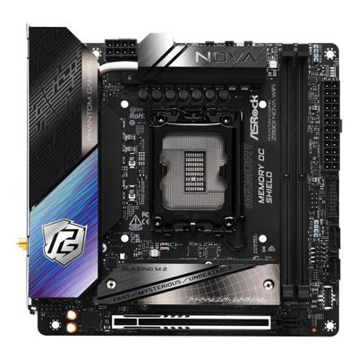 ASRock Phantom Gaming Z890I NOVA WIFI - motherboard - mini ATX - LGA1851 Socket - Z890 - 90-MXBPN0-A0UAYZ