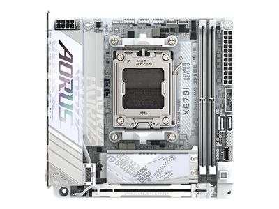 AORUS X870I PRO ICE - motherboard - mini ITX - Socket AM5 - AMD X870 - X870I AORUS PRO ICE