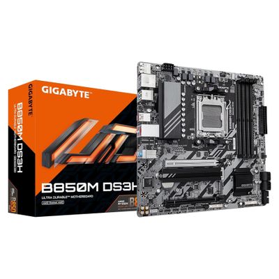 GIGABYTE Mainboard B850M DS3H - Micro ATX - Socket AM5 - AMD B850 - B850M DS3H