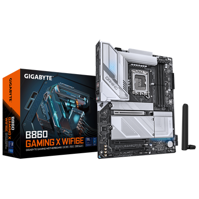 Gigabyte B860 GAMING X WIFI6E - motherboard - ATX - LGA1851 Socket - AMD B850 - B860 GAMING X WIFI6E