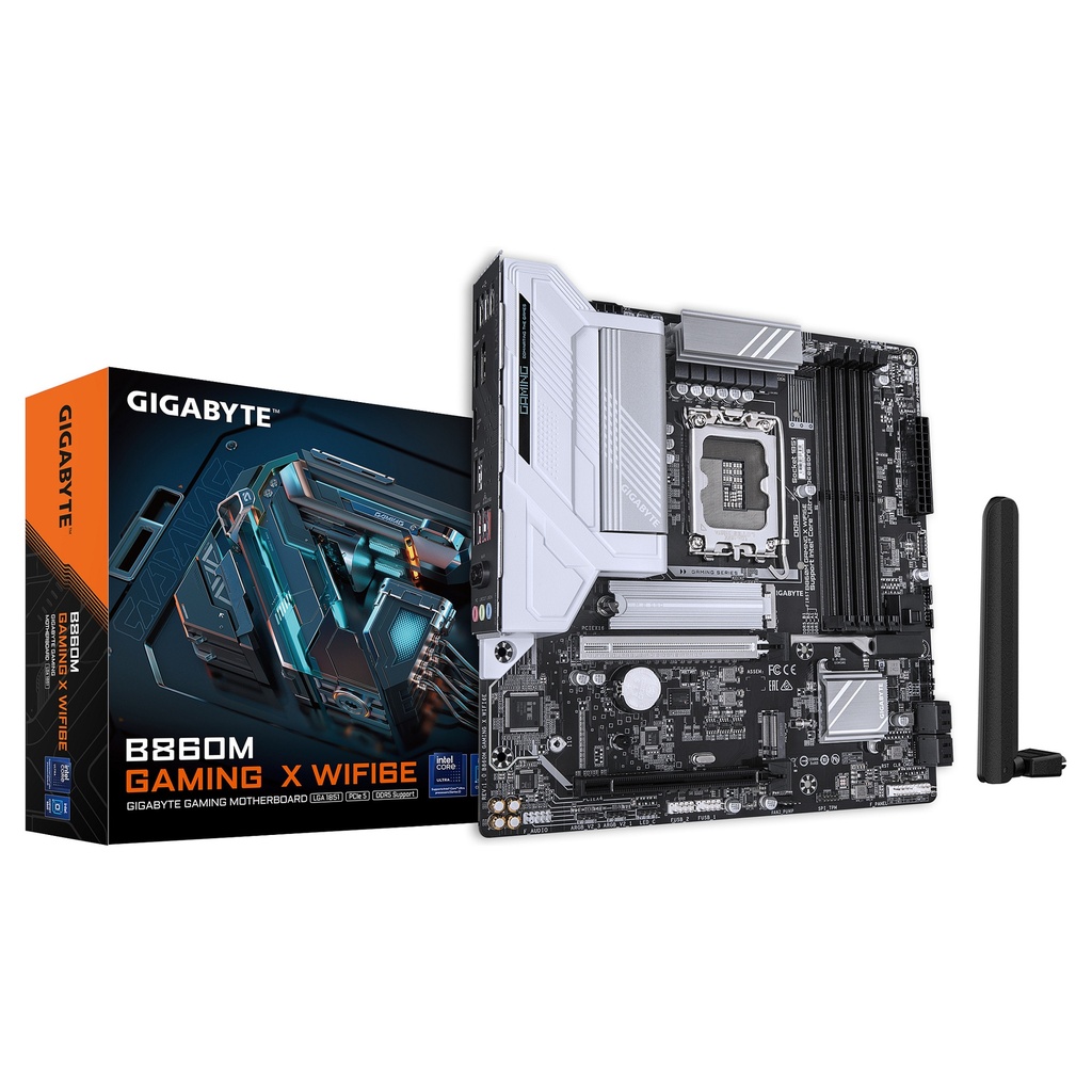 GIGABYTE B860M GAMING X WIFI6E - motherboard - micro ATX - LGA1851 Socket - AMD B850 - B860M GAMING X WIFI6E