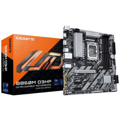 Gigabyte B860M D3HP - motherboard - micro ATX - LGA1851 Socket - AMD B850 - B860M D3HP