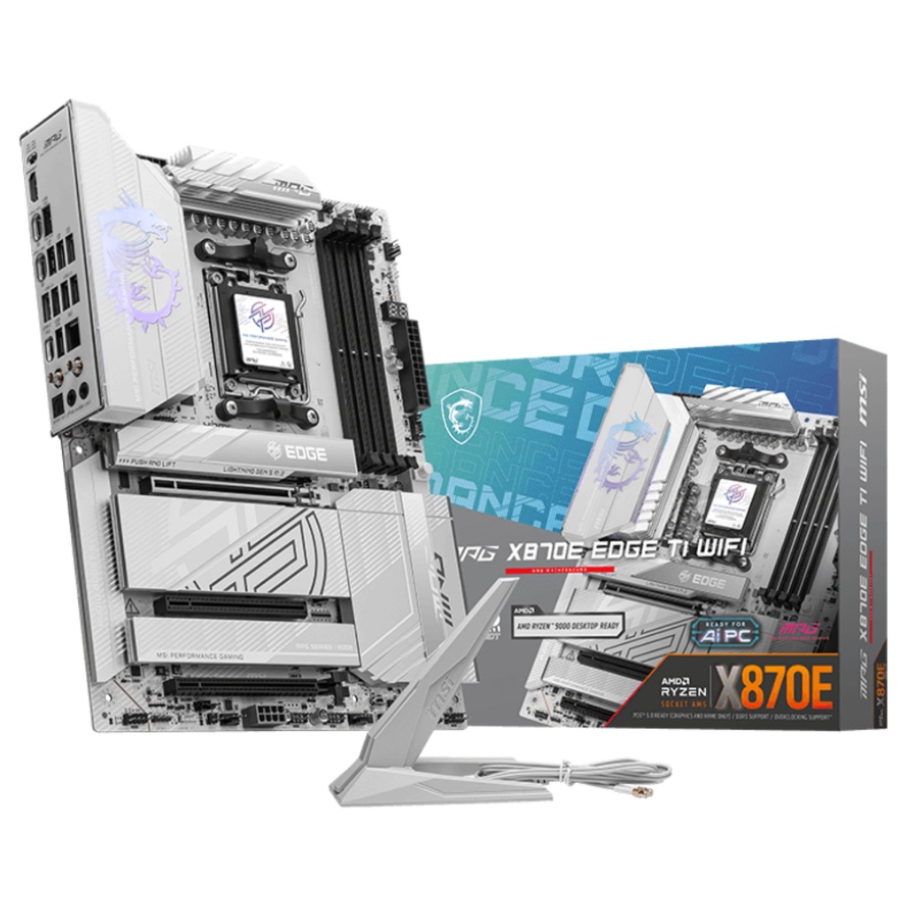 MSI MPG X870E EDGE TI WIFI - motherboard - ATX - Socket AM5 - AMD X870E · 7E59-002R