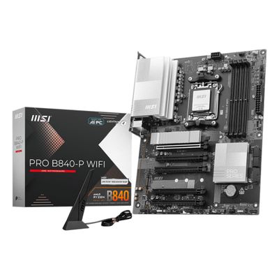 MSI PRO B840-P WIFI - motherboard - ATX - Socket AM5 - AMD B840 - 7E57-001R
