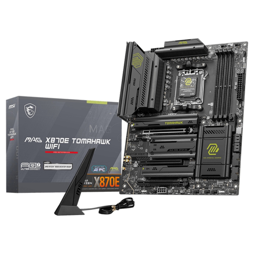 MSI MAG X870E TOMAHAWK WIFI - motherboard - ATX - Socket AM5 - AMD X870E · 7E59-004R