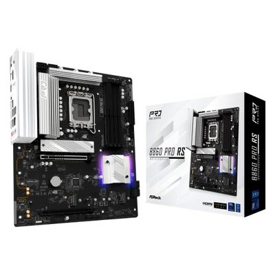 ASROCK B860 PRO RS - motherboard - ATX - LGA1851 Socket - B860 · 90-MXBRM0-A0UAYZ