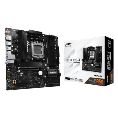 ASRock B850M Pro-A - motherboard - micro ATX - Socket AM5 - AMD B850 - 90-MXBR8-A0UAYZ