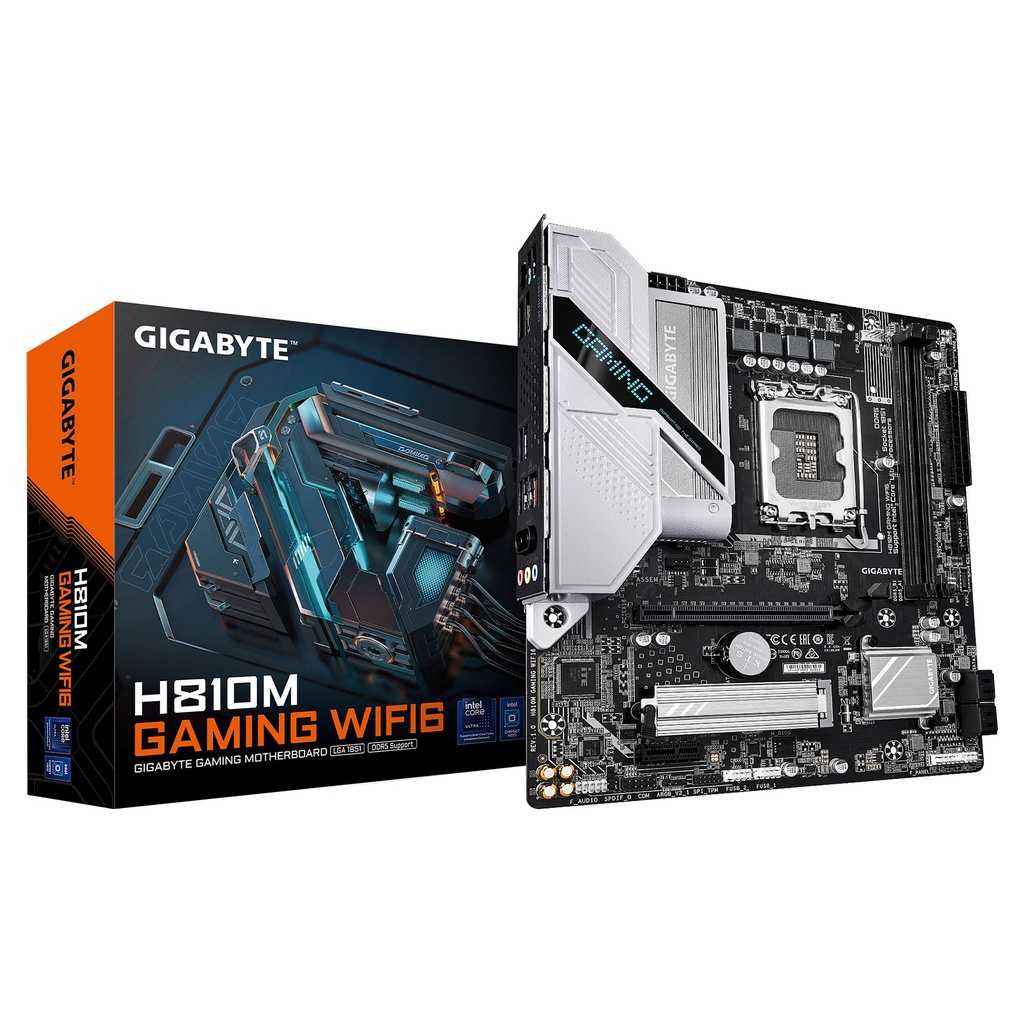 GIGABYTE H810M GAMING WIFI6 - motherboard - micro ATX - LGA1851 Socket - H810 - H810M GAMING WIFI6