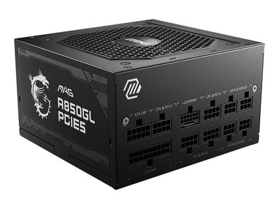 MSI MAG A850GL PCIE5 - power supply - 850 Watt - 306-7ZP8A11-CE0
