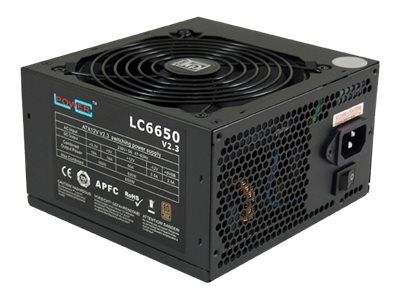 LC Power power supply LC6650 V2.3 - 80 PLUS Bronze - 650 W - LC6650 V2.3