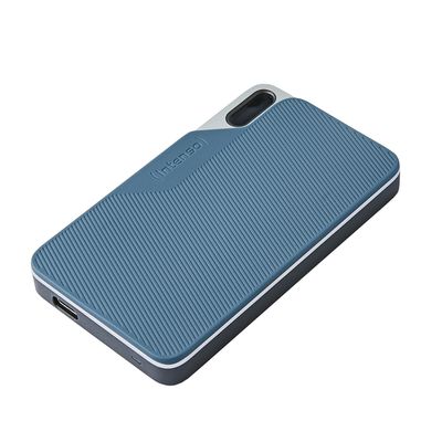 Intenso External SSD TX100 - 2 TB - USB 3.2 - Grey/Blue - 3826470