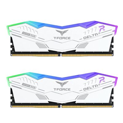 Team Group RAM T-Force DELTA Alpha RGB - 32 GB (2 x 16 GB Kit) - DDR5-6000 DIMM CL38 - FF8D532G6000HC38ADC01