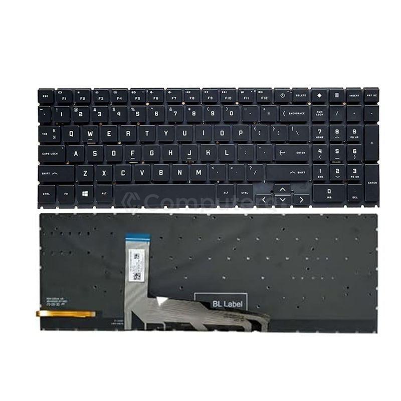 HP Omen 16-B - Backlight - US Layout keyboard